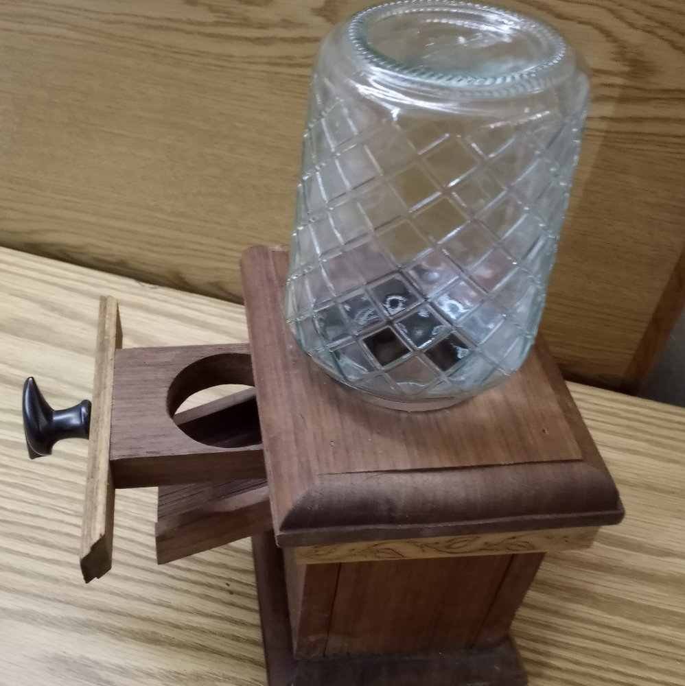 Handmade candy jar